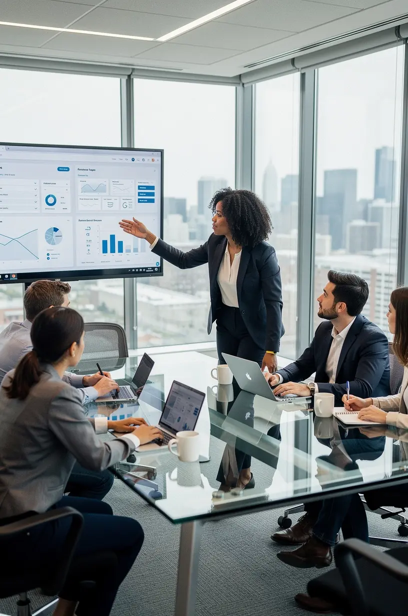 Team collaboration enhanced through smart automation tools